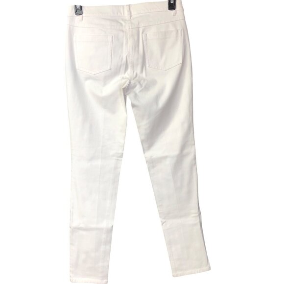 J McLaughlin Stretch Slim Leg white denim‎ Jeans 8 - Picture 5 of 10